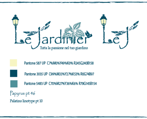 Logo Le Jardinieir scheda tecnica